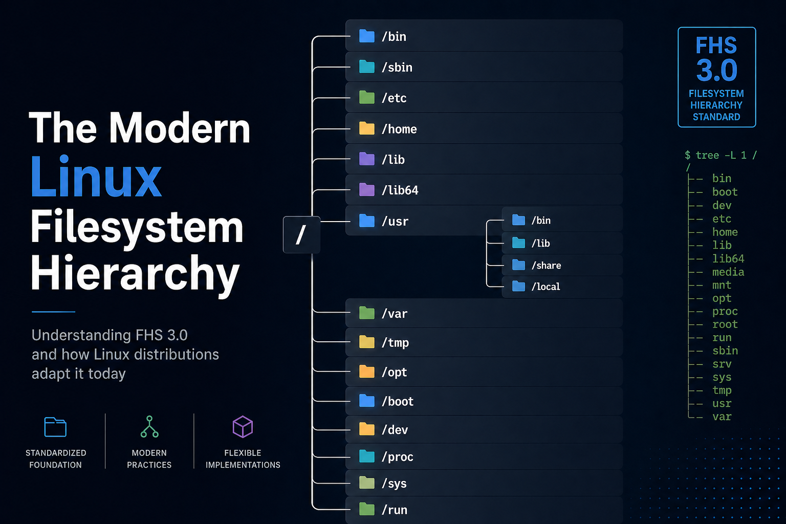 FHS 3.1 - The Modern Filesystem Hierarchy Standard - Part 1
